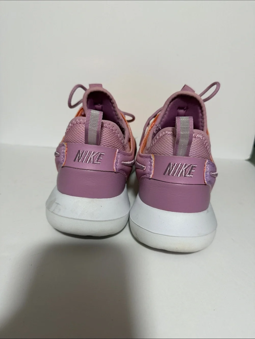 Nike Women’s Orange and Lavender Lightweight Running Sneakers